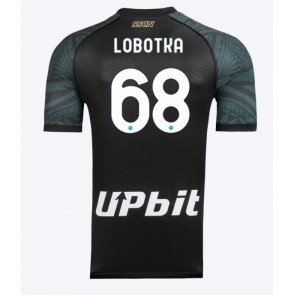 SSC Napoli Stanislav Lobotka #68 Rezervni Dres 2023-24 Kratak Rukavima